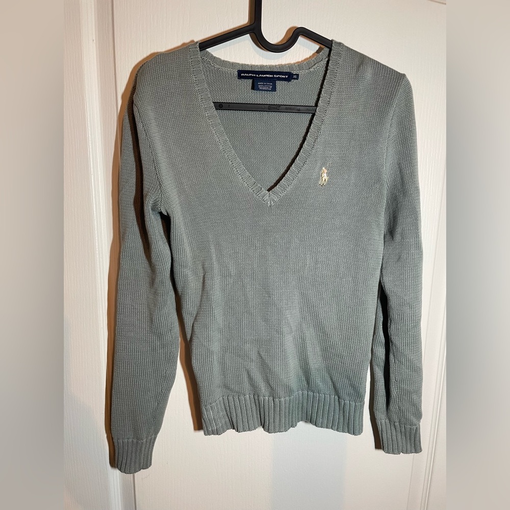 Ralph Lauren sport v neck sweater
